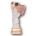 Stock Statue of Liberty w/ American Flag Pin